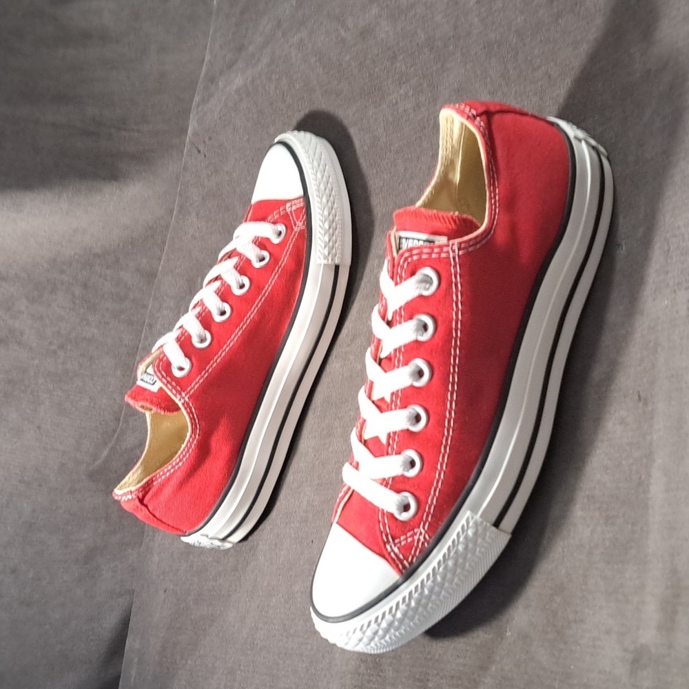 Converse Chuck Taylor All Star Ox Low Classic Red Lace Up Sneakers VG- US 7 - Picture 11 of 16